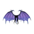 thumbnail image 1 of yingyy Party Dragon Wing Accessory For Carnival Animal Costume Eye-Catching Accessory Decoration Carnival Purple, 1 of 6
