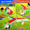 thumbnail image 4 of Crawl Through Play Tunnel Hoohtoot Kids para niños pequeños, 4 of 7