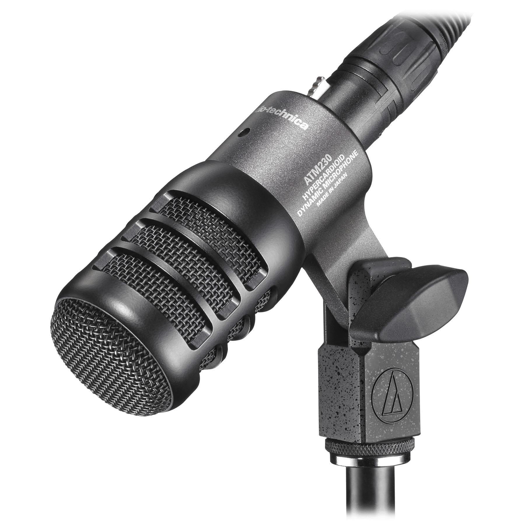 Audio-Technica ATM230PK Microphone 3-Pack w/ 3 Mogami XLR Cables Bundle