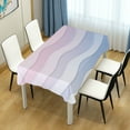 thumbnail image 4 of Yayeee Tablecloths 54" x 54" Rectangle Wrinkle Resistant Party Table Cover, Light Blue Gradient, 4 of 8