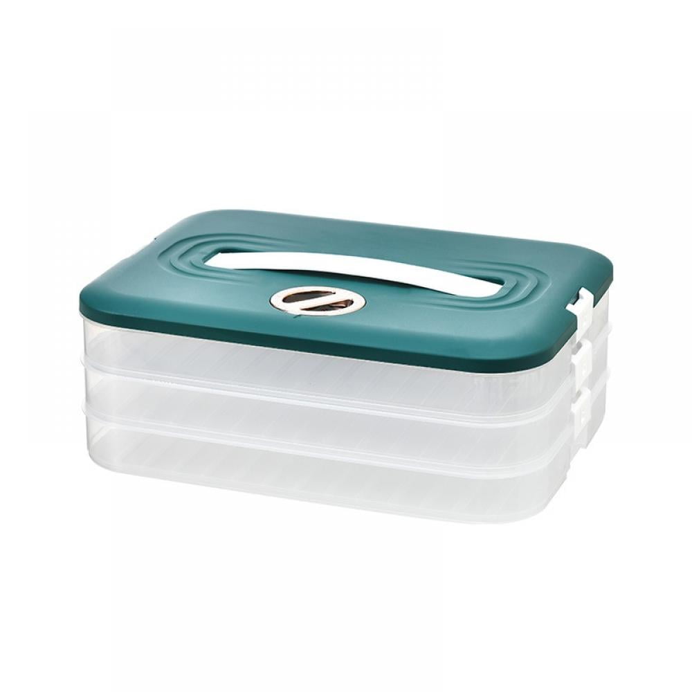 Dumplings Storage Box Dumpling Wonton Freezer Box Refrigerator Storage ...