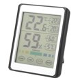 thumbnail image 2 of YUMILI Medidor Electrónico De Temperatura Y Humedad con Pantalla Táctil Higrómetro Digital para Interiores CH-914 (como Se Muestra), 2 of 8