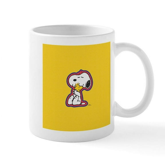 CafePress - Peanuts Flair Snoopy - 11 oz Ceramic Mug - Novelty Coffee Tea Cup