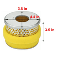 thumbnail image 4 of Set of 4 Replacement Air Filter Compatible with Honda GX340 11HP GX390 13HP Engines, 4 of 6