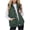 Blackish Green, variant on Women's Stand Collar Sleeveless Vest, Quilted Zip Up Vest, Lightweight Puffer Vest, Warm Winter Vest Top, Casual Outerwear Vest, Pocket Detail Sleeveless Jacket Blackish Green
