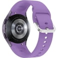 thumbnail image 3 of ALMNVO Silicone Bands for Samsung Galaxy Watch 5 Band 40/44mm/Galaxy Watch 5 Pro Band 45mm/ Galaxy Watch 4 40/44mm/ Galaxy Watch 4 Classic Band 42/46mm, No Gap Band Smartwatch Ridge Sport Strap, 3 of 6