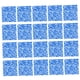 thumbnail image 5 of 20 Unids Calcomanías Autoadhesivos Arte Mosaico cinturo Línea Etiqueta Azul, 5 of 7