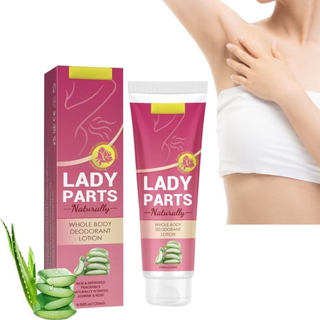 Hessimy 2024 New - Whole Body Deodorant Lotion For Women, Deodorant For Private Parts & Body, Aluminum Free Deodorant For Women, Hypoallergenic & Safe For Sensitive Skin,120Ml