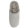 thumbnail image 6 of SLM Men's Bedroom Slippers Faux Fur Lined Non Skid House Shoes Warm, 6 of 7
