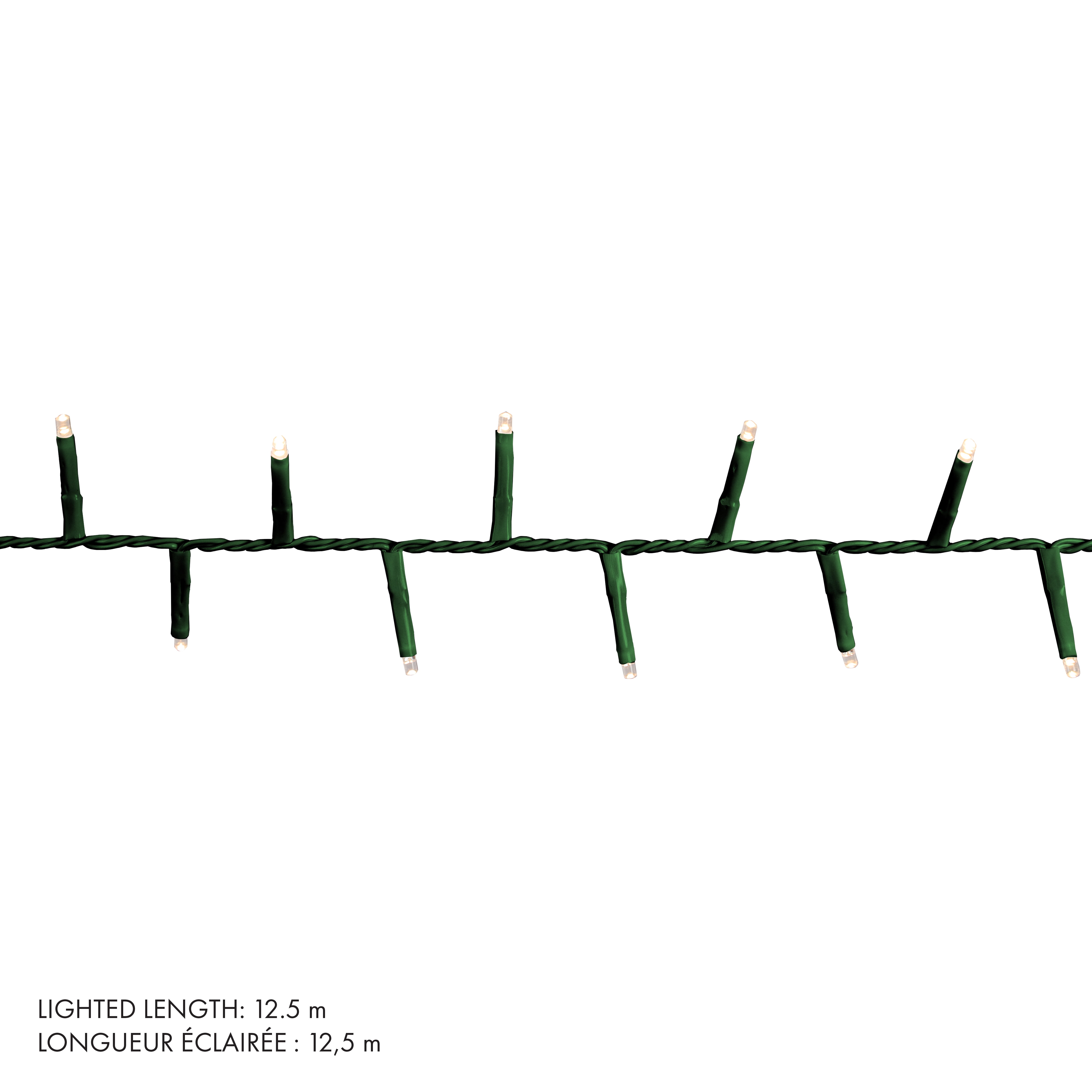 Danson Décor 500CT LED Plug In Lights, Warm White, 500CT LED LIGHTS WARM WHITE