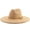 Camel, variant on Fedora Hat for Women and Men, Classic Winter Wide Brim Felt Panama Hat Adjustable Suede Western Jazz Cap