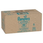 Pampers Cruisers 360 Baby Diapers Size 6, 104 Count (Select for More Options)