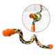 thumbnail image 5 of percha de cuerda de pájaro flexible colgante columpio percha juguetes de pájaro masticables perchas para Salvador perca de la cuerda de aves, 5 of 10