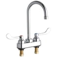 thumbnail image 1 of Elkay LK406GN05T4 Deck Mount 4 In. Cs- Gn 5 In. Spt- 1Pc Wrist Blade Handle- 4 In., 1 of 1