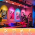 thumbnail image 2 of 4-Pack Battery Operated Indoor Spot Lights, 13 Color Indoor Plant Lights, Decor Wall Lights for Pictures, Display Lights for Tree Artwork and Bookshel, 2 of 5