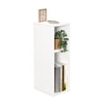 thumbnail image 1 of Mesa Auxiliar MORU FLEX Blanco Moderno Minimalista, 1 of 7