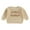 Khaki, variant on Toddler Baby Boy Sweater Little Brother Outfit Infant Boys Spring Fall Winter Knit Sweaters Clothes Long Sleeve Letter Embroidery Knit Tops