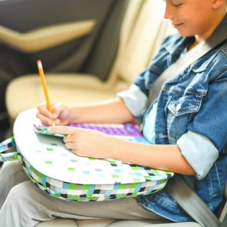 Portable Lap Desk with Cushion - Pixel - Fits up to 15.6 Inch Laptops