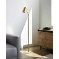 thumbnail image 2 of BoutiqueRugs Pielavesi Floor Lamp for Living Room - Iron Modern Minimalist Standing Ligting - Gold - 62'' H, 2 of 4
