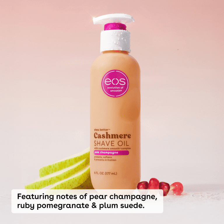 eos Cashmere Shave Oil - Pink Champagne | 6oz