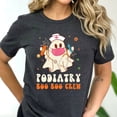 thumbnail image 2 of Podiatry Boo Boo Crew Ghostly Doctor T-Shirt (3XL, Black), 2 of 3