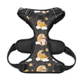thumbnail image 5 of Lsque Cute Bee Gnome Dog Harness, No-Pull Pet Harness with 2 Leash Clips, Adjustable Soft Padded Dog Vest with Easy Control Handle for Large Dogs-X-Large, 5 of 9