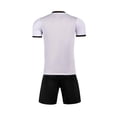 thumbnail image 5 of Atogsazn Children's Boys Athletic Set Kids Soccer Jersey Sports Training Shirts Shorts Outfit Running Tee Pants White M Fashion, 5 of 6