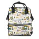 thumbnail image 1 of Disketp Transportation Cartoon Mochila de Pañales de Gran Capacidad con Múltiples Bolsillos, Mochila de Viaje Multifuncional para Bebé, Unisex, Moderna y Resistente, 1 of 6