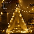 thumbnail image 2 of 50/80 LED Star String Lights, Battery/Plug/USB in Fairy String Lights, for Indoor, Outdoor, Wedding Party, Christmas Tree, New Year, Ramadan, Garden Decoration Tree Decoration, 2 of 7