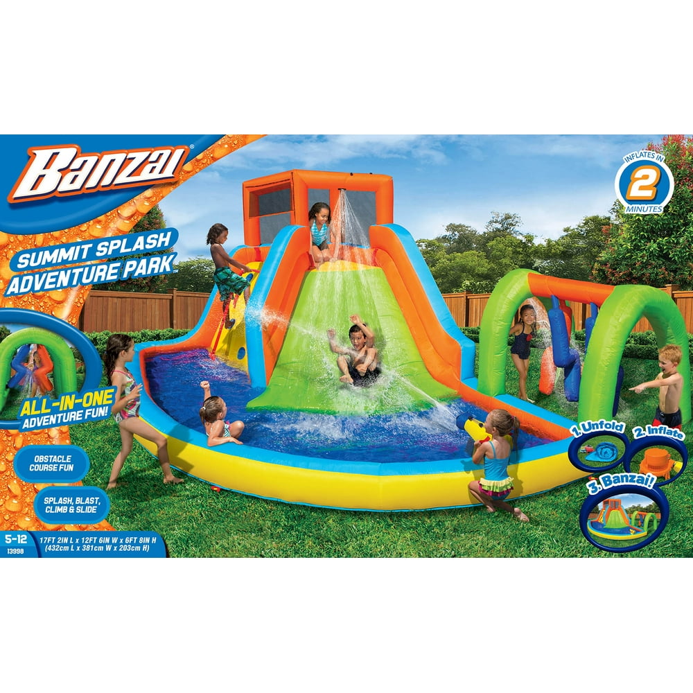 banzai splash slide