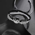 thumbnail image 4 of 2 Pcs Matching Yin Yang Adjustable Cord Bracelet For Friendship, 4 of 4