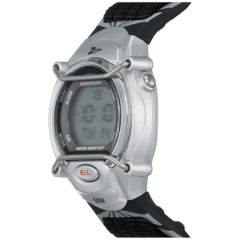 Zoop digital grey dial children's clearance watch