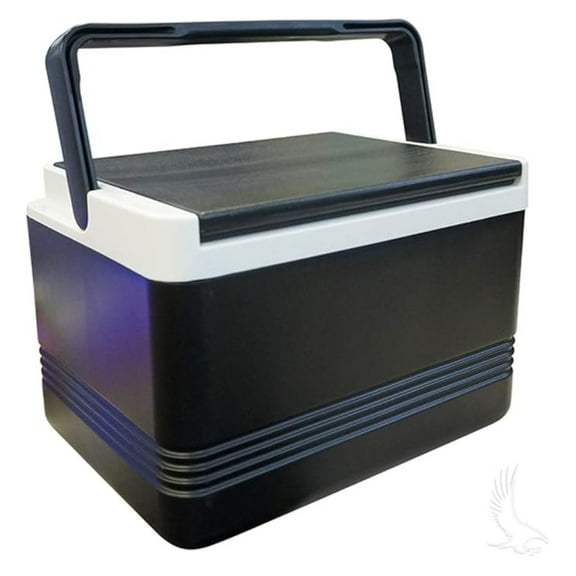 12 Quart Golf Cart Cooler for Club Car, EZGO, | 12 Can Capacity | Universal Fit for Most Golf Cart Models