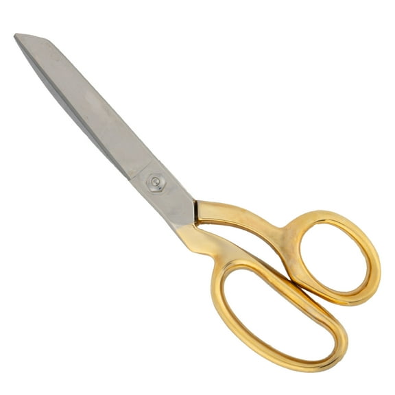 Kings County Tools Sharp Fabric Scissors - 8” Heavy Duty Steel Sewing Shears with Knife Edge Blade