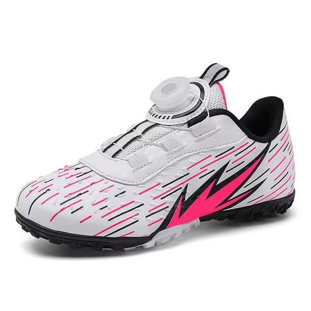 

JJtiger Children s rotary buckle primary school game training football shoes