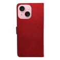 thumbnail image 1 of Funda Cartera Suave Cely Vesmir Para iPhone 15 Plus Rojo Más 2 micas, 1 of 4