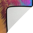 thumbnail image 4 of SKYSONIC Tropical Sunset Sunrise Area Rug Pad 24x36 Inch 100% Light Weight Polyester Fabric for Living Bedroom, 4 of 6