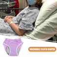 thumbnail image 2 of Panties Diapers Leakproof Urinal Nappy Anti-leak Adult Washable Aldult Reusable for Home Elderly Miss, 2 of 5