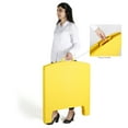 thumbnail image 3 of M&T Displays Mini Street SignPro Board, Yellow 24.80x19.76 Inch Weatherproof Sandwich Board A-Frame Sidewalk Curb Sign Holder Folding Double Sided Portable Advertising Display for Restaurant Cafe, 3 of 8