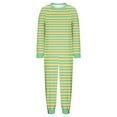 thumbnail image 5 of Women’s Pajama Set Long Sleeve Striped Sleepwear Soft Cotton Lounge Set 2 Piece Pjs Nightwear for Fall Winter, 5 of 6