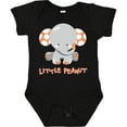 thumbnail image 3 of Inktastic Little Peanut Cute Baby Elephant Boys or Girls Baby Bodysuit, 3 of 5