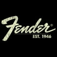 thumbnail image 3 of Men's Fender Distressed Logo  Graphic Tee Black Small, 3 of 5