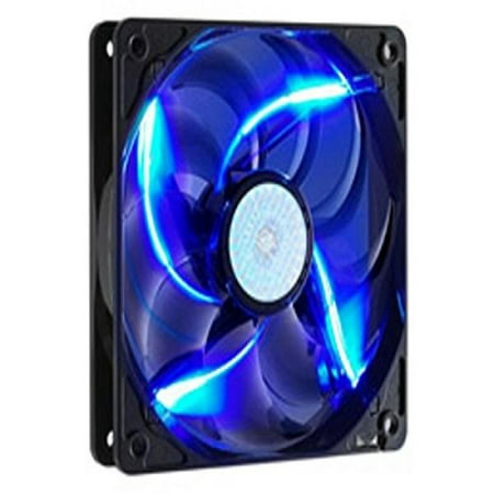 Cooler Master SickleFlow 120 - Sleeve Bearing 120mm Blue LED Silent Fan for Computer Cases, CPU Coolers, and (Best 120mm Water Cooler 2019)