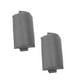 thumbnail image 3 of Juego de 2 cojines reclinables de esponja transpirables para sillas de jardín y ocio. Gris, 3 of 3