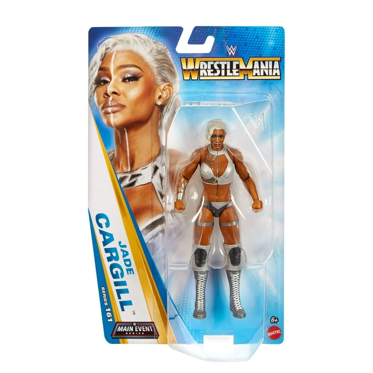 WWE Jade Cargill Action Figure, Main Event Series #161, 6-inch