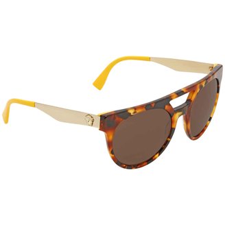 Versace Brown Gradient Geometric Men display picture 1