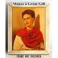 thumbnail image 3 of Lone Star Art Frida Kahlo Warm Portrait - 11x14 Unframed Print - Perfect Southwest Home Decor, 3 of 6