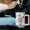 thumbnail image 5 of 40 OZ Christmas Gift Tumbler with Handle and Straw Christmas Old Man Steel Double Walled Vacuum Insulated Cup, Cute Holiday Gifts for Women Girls, 5 of 6