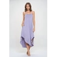 thumbnail image 2 of Lavender Medium Size Women's Rayon Modal Sexy Casual Sleeveless Stylish Maxi W/Pockets, Long Lingerie, Nightgowns, Summer Dresses, 2 of 6