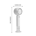 thumbnail image 2 of Rewenti Compact Handheld Usb Fan Air Cooler for Travel Home office 3 Color Options, 2 of 5